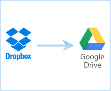 Migrazione dati da Dropbox a Google Drive